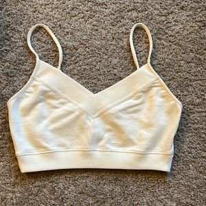 NWOT Zara sweatshirt crop top size medium